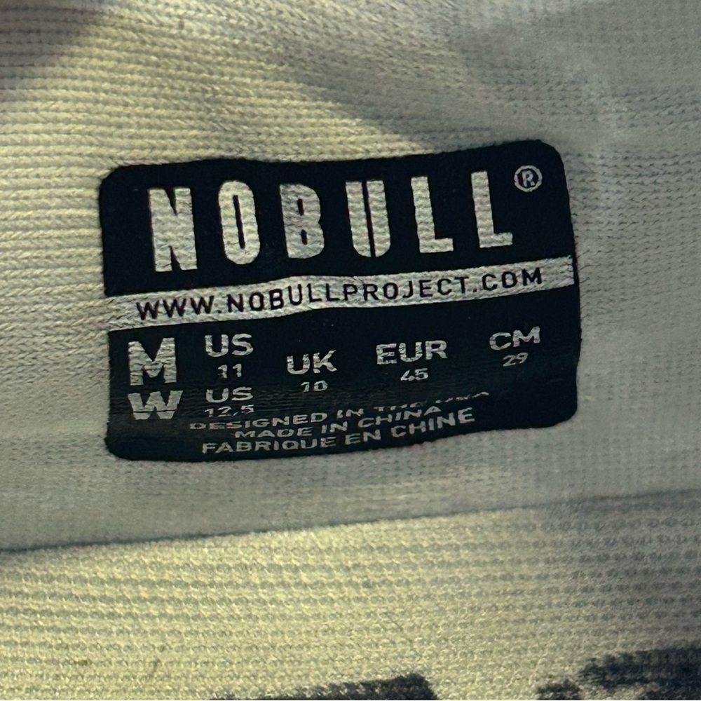 NoBull Journey Gray Perforated Mesh Training Sneakers Shoes Men’s 11 - Picture 9 of 9